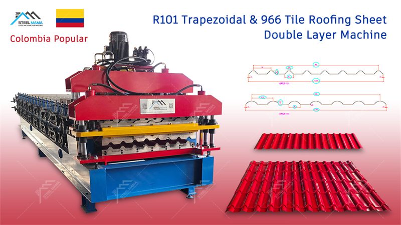 double layer glazed tile making machine double layer glazed tile making machine