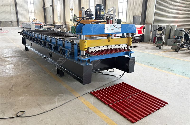 Corrugated steel roof panel machine Corrugated steel roof panel machine