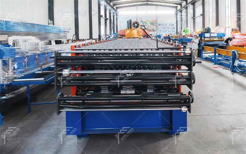 steel roof Three Layer machine line steel roof Three Layer machine line
