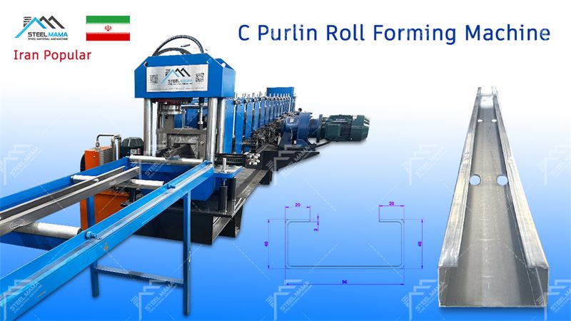 Automatic C Purlin Production Line Automatic C Purlin Production Line