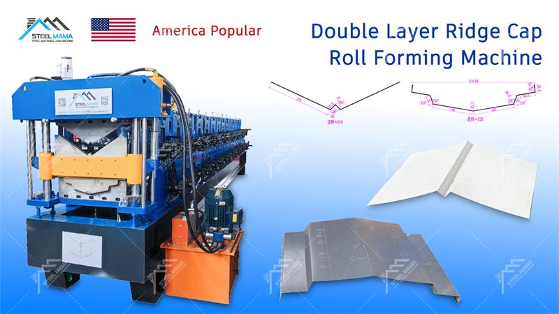 Metal Roof Ridge Cap Roll Forming Machine Metal Roof Ridge Cap Roll Forming Machine