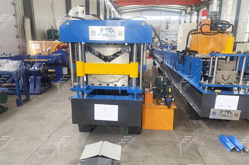 Double Layer Ridge Cap Roll Forming Machine Double Layer Ridge Cap Roll Forming Machine