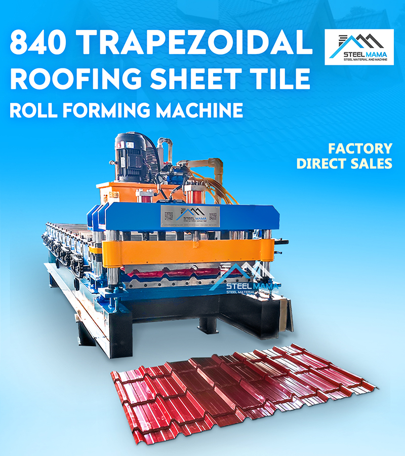 panel glazed tile roll forming machine