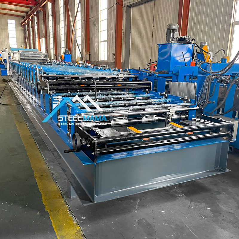double profiles roof panel forming machine
