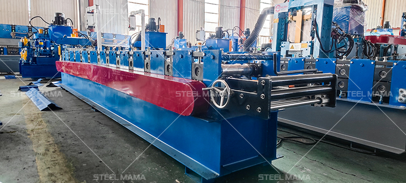 top hat roll forming machine