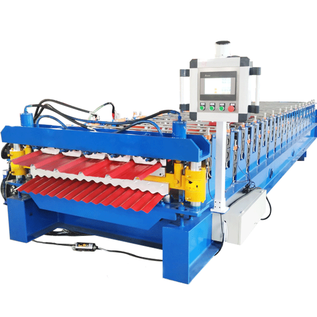 Double Layer Steel Roofing Sheet Machine