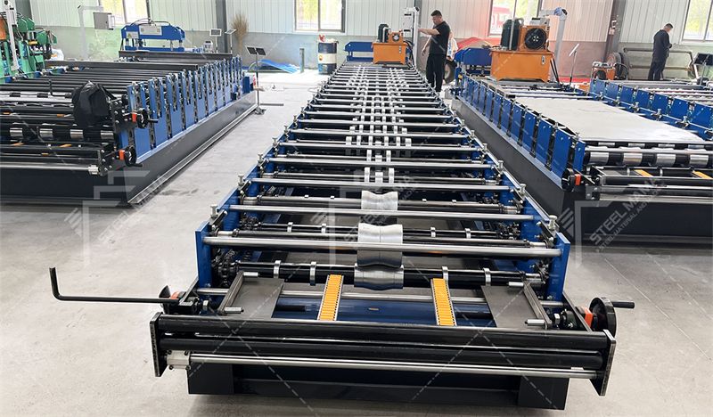 720 trapezoidal roof panel roll forming line