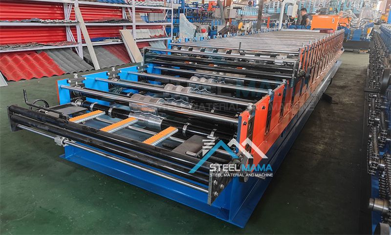 double layer roof machine