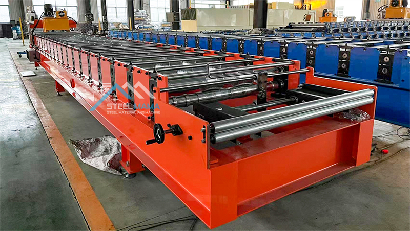 wave and trapezoidal cold roll forming machine