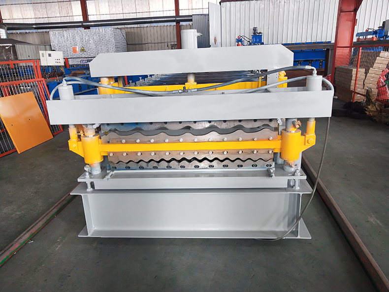 corrugated metal curved roofing sheet machine