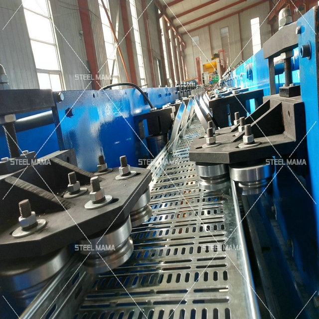 Perforted Cable Tray Roll Forming Machine Production Line