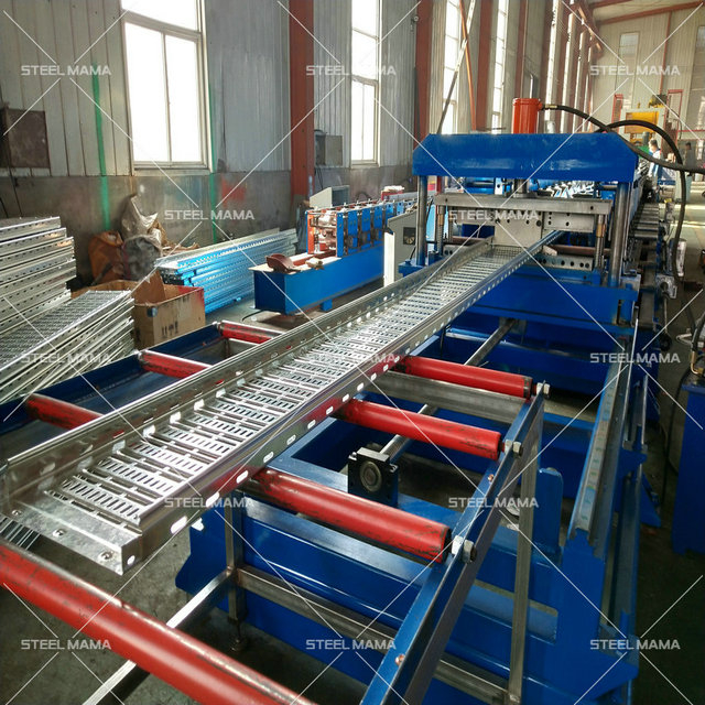 Perforted Cable Tray Roll Forming Machine Production Line