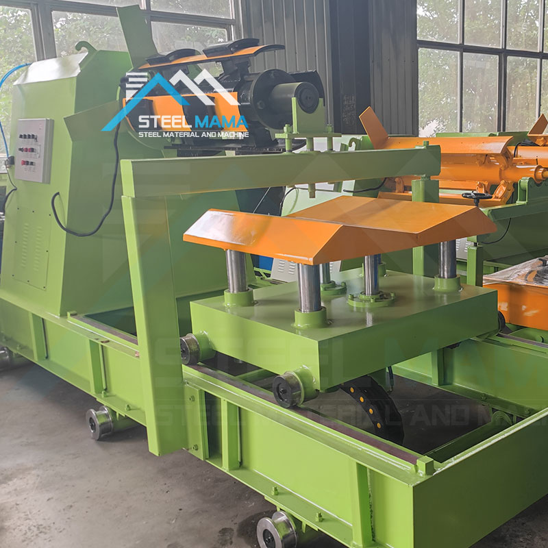 High Quality Automatic 5t 7t 8t 10t Hydraulic Decoiler with Loading Car Unwinder for Roll Forming Press Machine