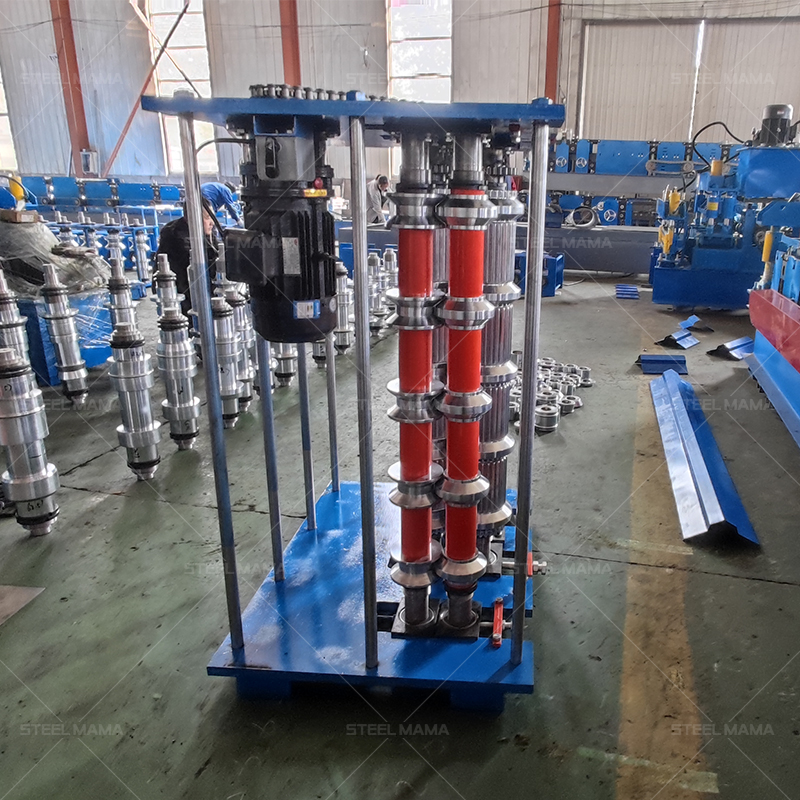 Metal Roof Panel Curving Machine for Sale Roof Sheet Beading Machine Hydraulic Crimping Machine