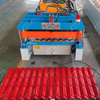Mexico Popular Building Materials Galvanized Metal Tile Roof Sheet Roll Forming Machine
