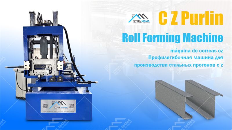 automatic c stud roll forming machine
