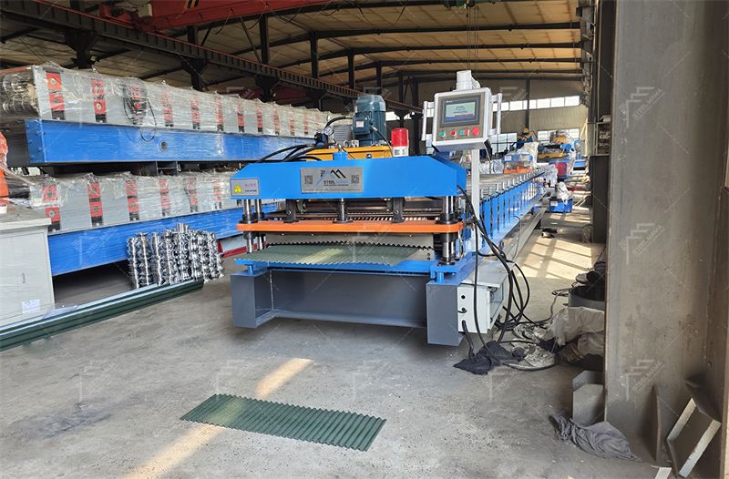 corrugated sheet machine