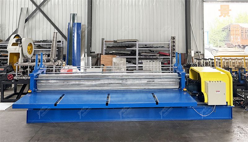 Barrel corrugated sheet machine