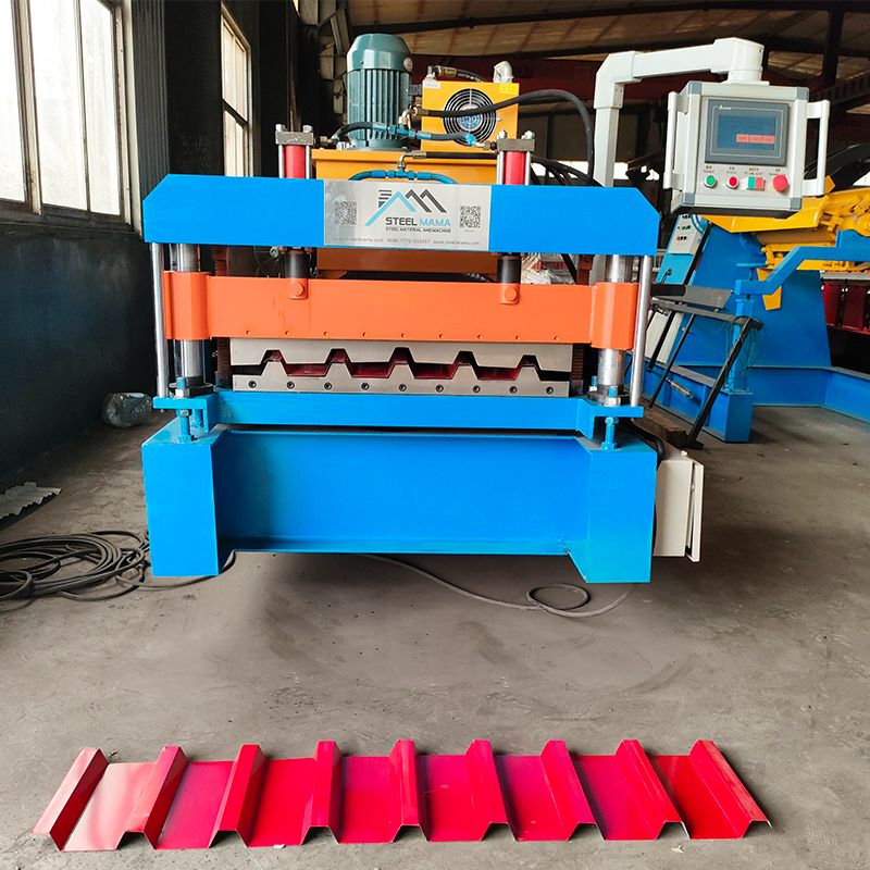 Zimbabwe Popular High Efficiency Cost Effective Metal 686 Trapezoidal Roof Sheet Machine