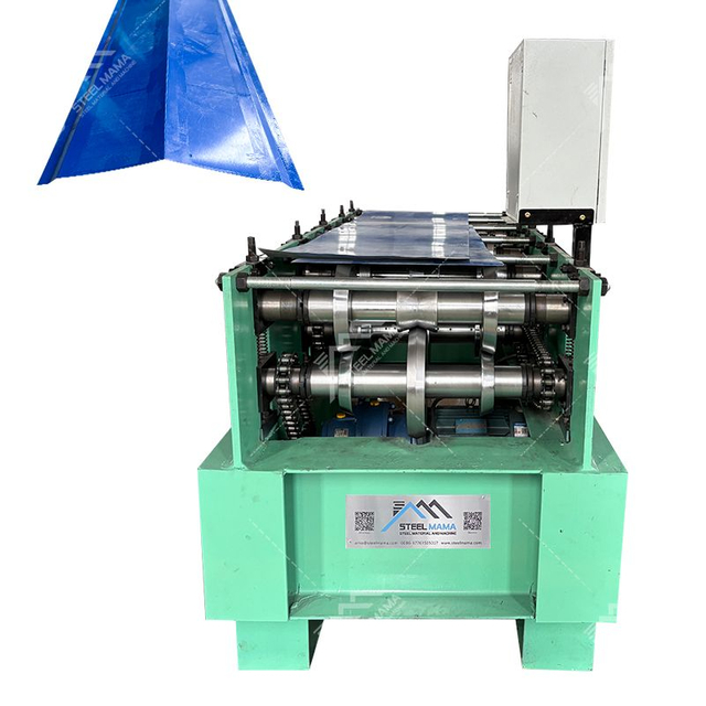 Custom Design High Precision Full Automatic Ridge Cap Roofing Sheet Roll Forming Machine