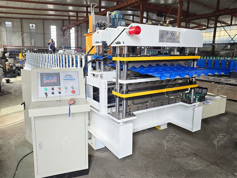 three deck roll forming machine