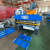 Turkmenistan Popular High Quality 800 Trapezoidal & 732 IBR Double Layer Machine