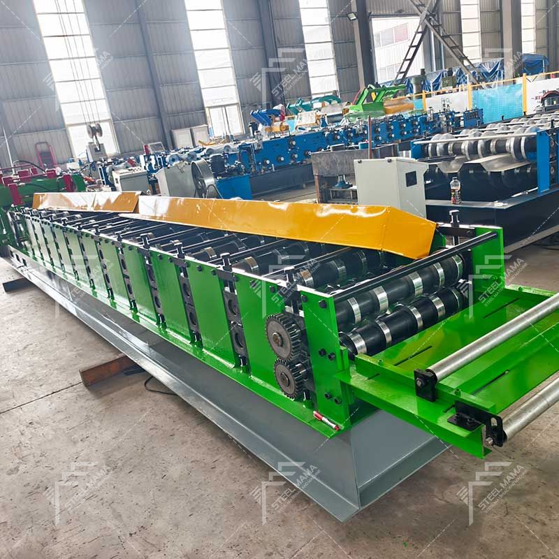 Steelmama Professional Production Full Automatic Grain Silo Wall Sheet Roll Forming Machine 