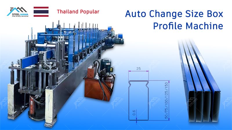 Box Profile making machine factory