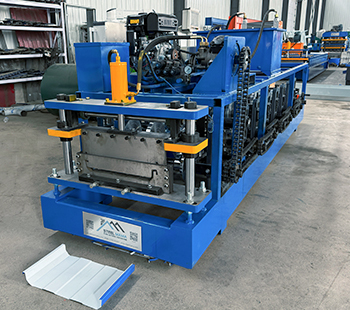 protable standing seam roll forming machine