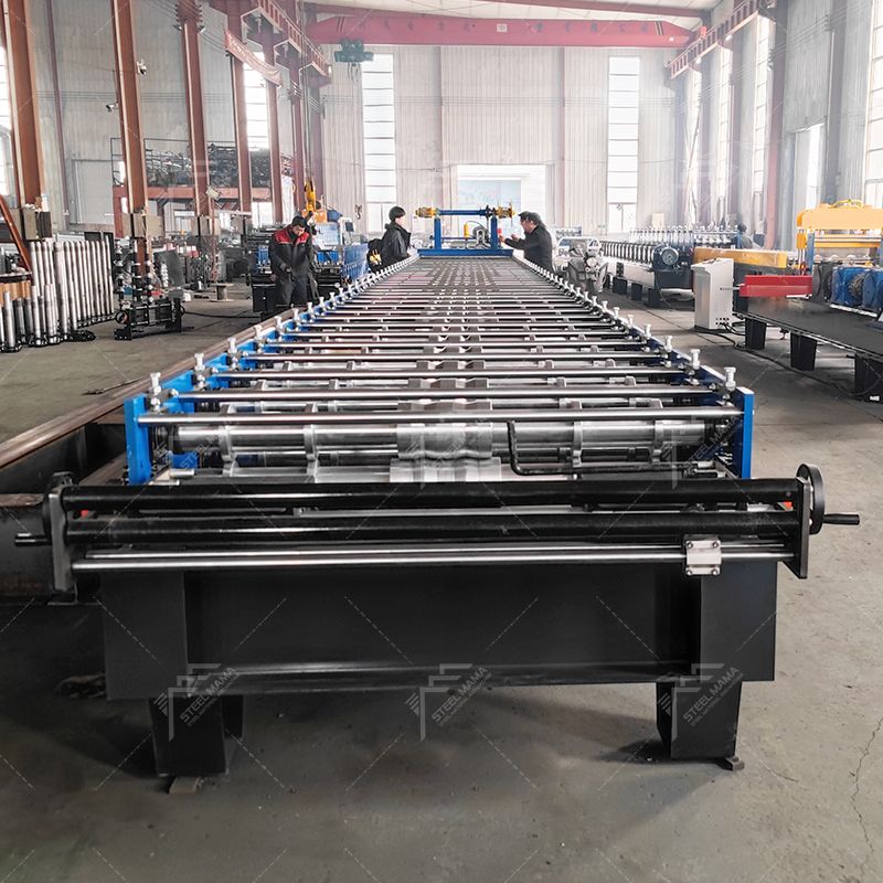 Indonesia Popular Full Automatic Australian Type Shutter Door Roll Forming Machine 