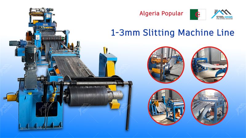 Slitting and Cut to length machine