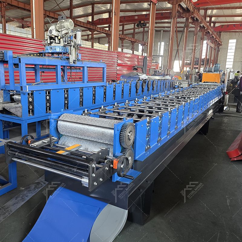 Customizable High Productivity Self Lock Roof Sheet Roll Forming Machine for Ghana