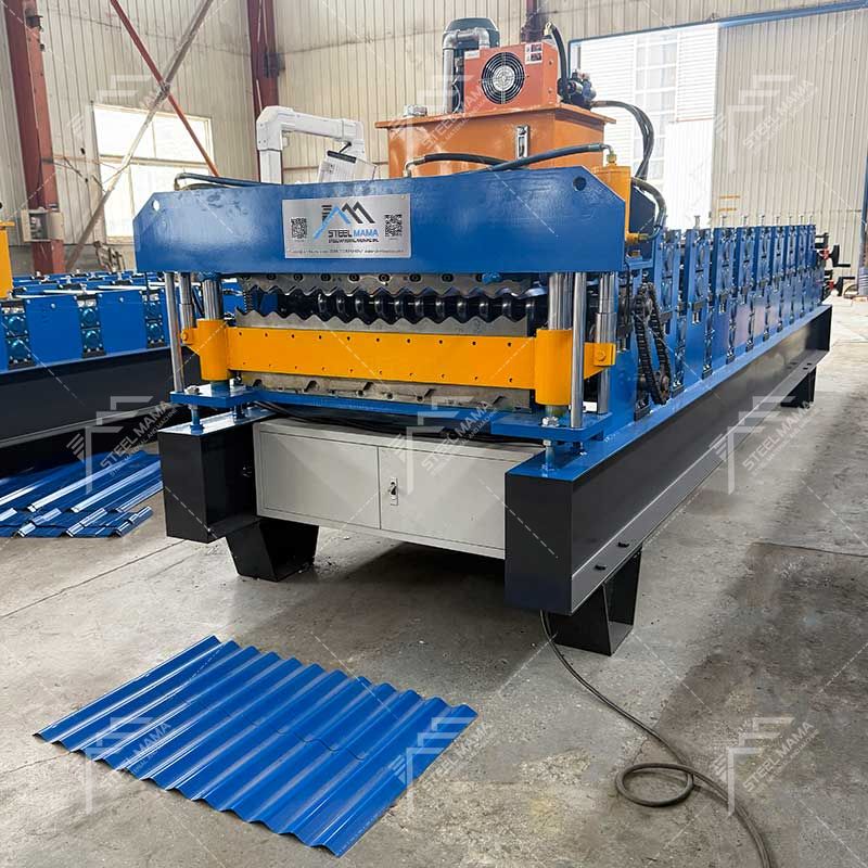 Steelmama Professional Production 840 IBR & 836 Corrugated Roofing Sheet Double Layer Machine for Cameroon