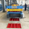 Export Trapezoidal Metal Roof Panel Steel Sheet Roll Forming Making Machine for Zambia