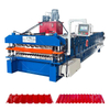 Steelmama Guatemala Popular High Efficiency Metal Panel R101 IBR & 988 Corrugated Roofing Sheet Double Layer Machine 