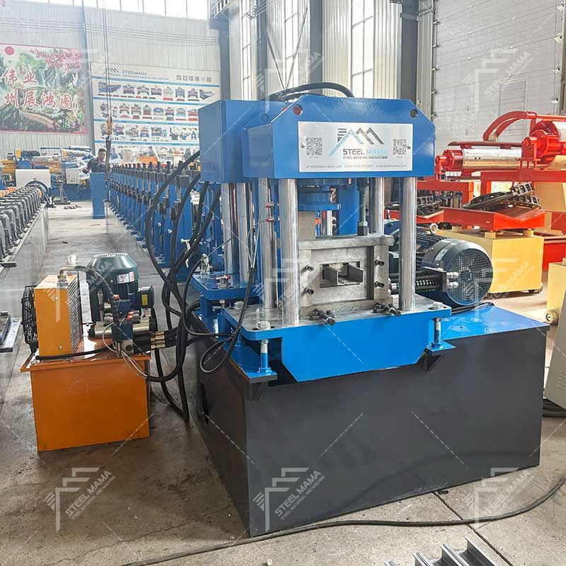Steelmama Indonesia Popular Professional Production Steel C Purlin Roll Forming Machine