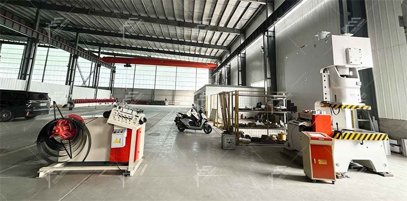 Automated Sheet Metal Punching Line 