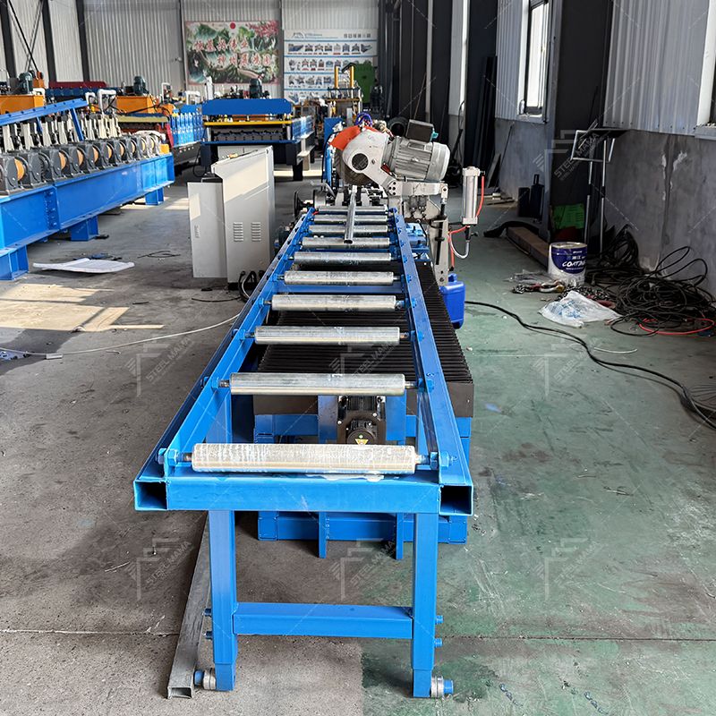 Nigeria Popular High Efficiency Full Automatic Oval Pipe Roll Forming Machine