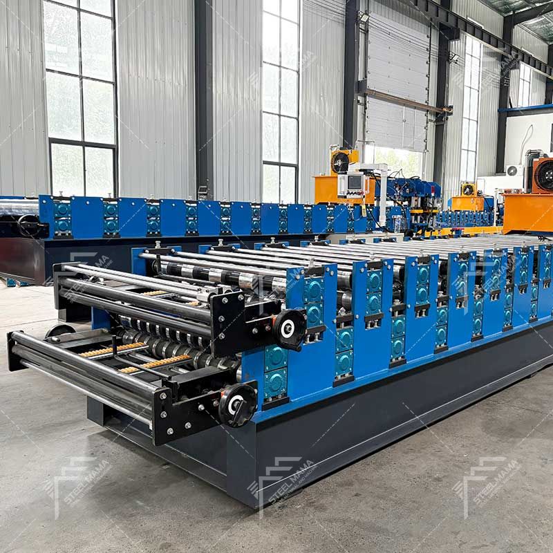 Steelmama Zimbabwe Popular 840 IBR & 836 Corrugated Roofing Sheet Double Layer Cold Roll Forming Machine Manufacturers