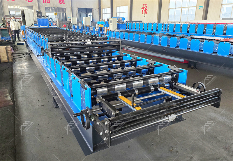 corrugated roof roll forming machine