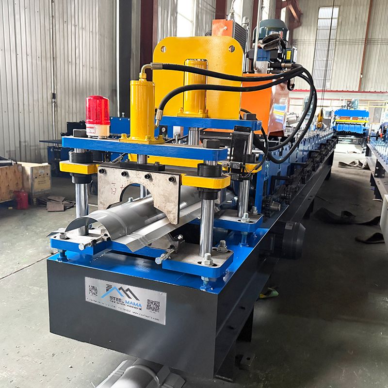 Zimbabwe Popular Leading Full Automatic High-Speed Portable Ridge Cap Roll Forming Machine