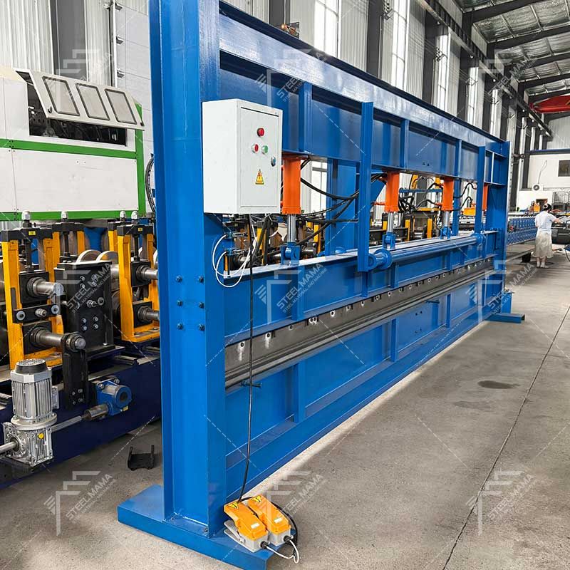 Ghana Popular Automatic High Stability Metal Steel Sheet 6mx1mm Bending Machine 