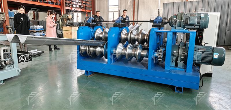 W Beam Crash Barrier Forming Curving machine