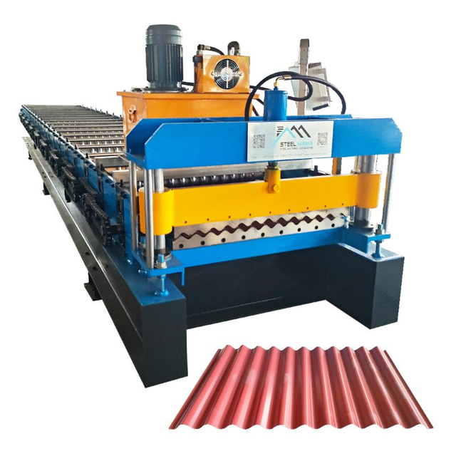 Ivory Coast Popular High Precision 700 Corrugated Roofing Sheet Roll Forming Machine