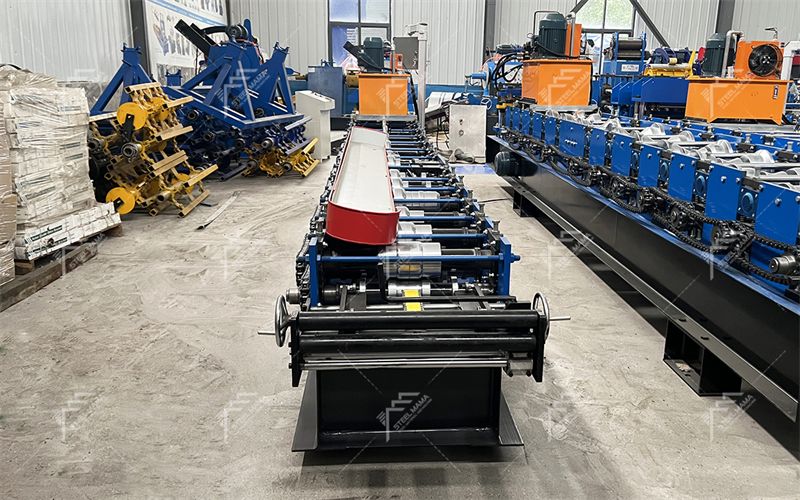 ridge capping roll forming machine