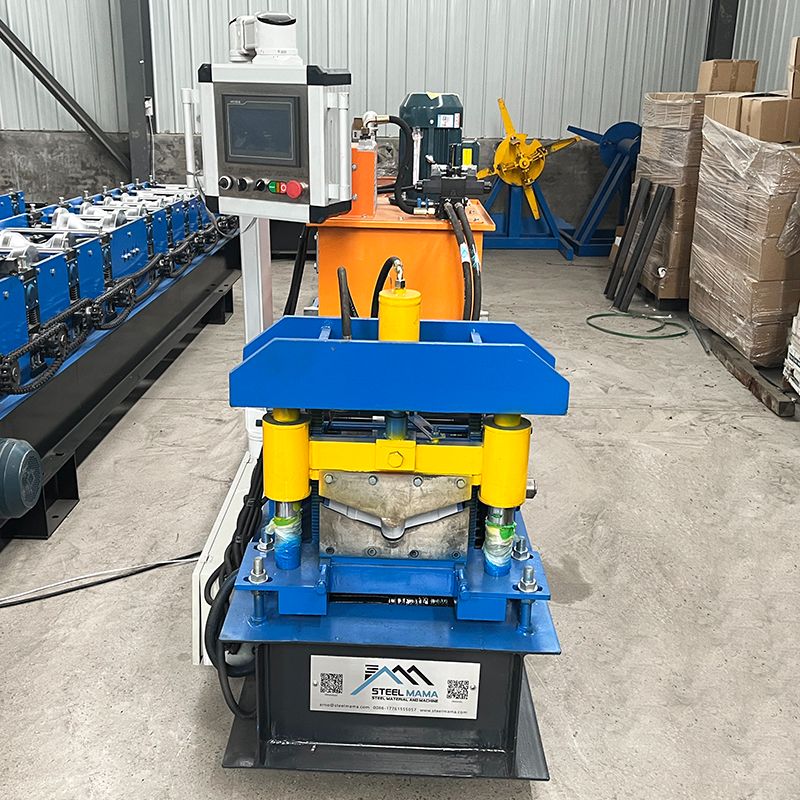 South Sudan Popular Full Automatic High Efficiency 400 Ridge Cap Roll Forming Machine