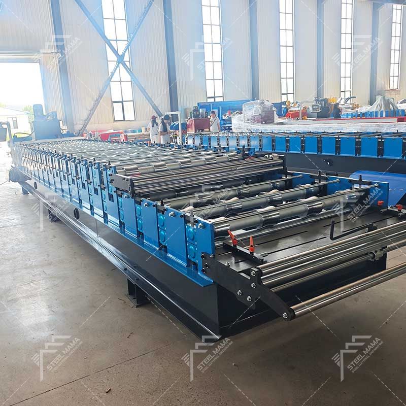Steelmama High Output TR4 & TR5 Double Roof Panel Roll Forming Machine for Peru