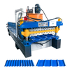 Bolivia Popular High Productivity 836 Corrugated & 840 Trapezoidal Roofing Sheet Double Layer Machine
