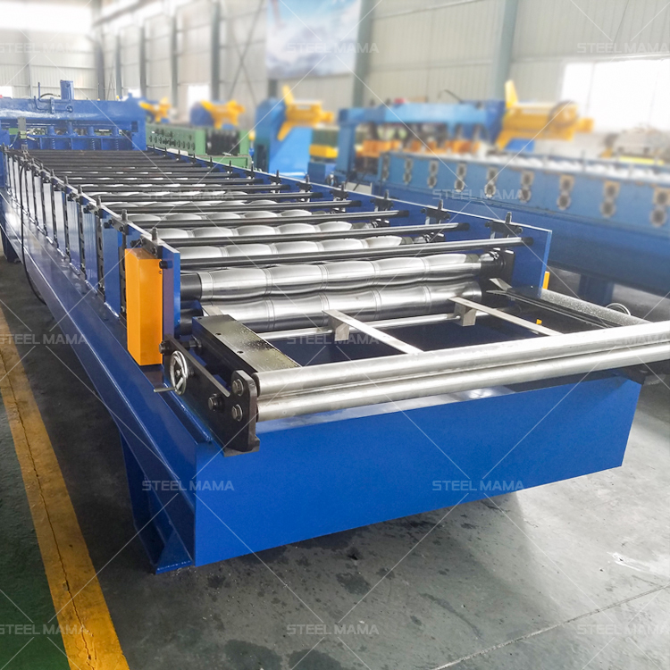 2022 Galvanized Metal Color Steel 868 Type Making Machine Roman Roofing Tile Roll Forming Machine Price