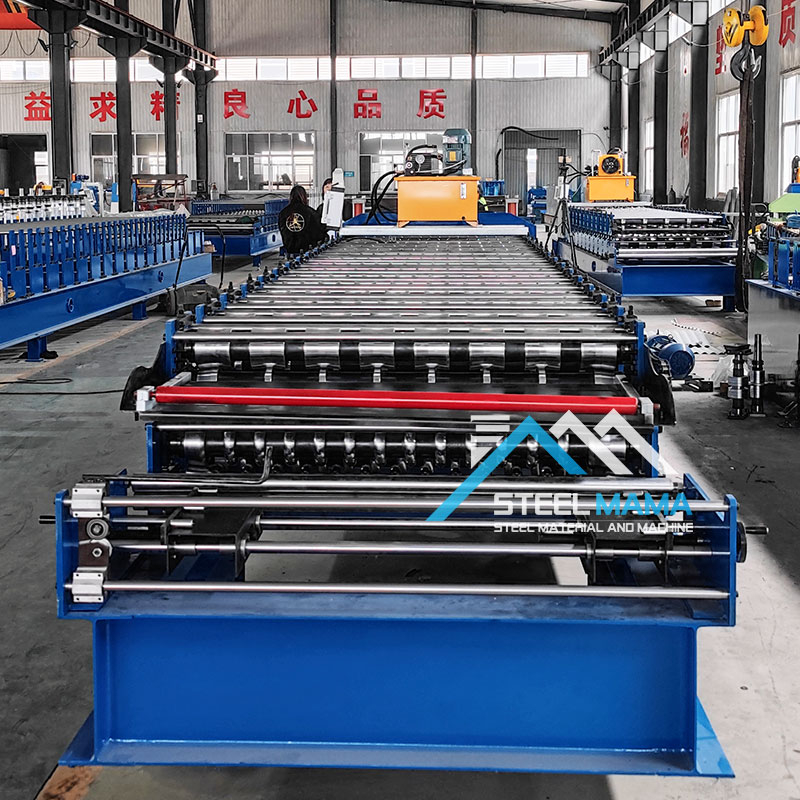 Combined Double Layer 988 IBR Sheet Iron Metal Roofing Roll Forming ...